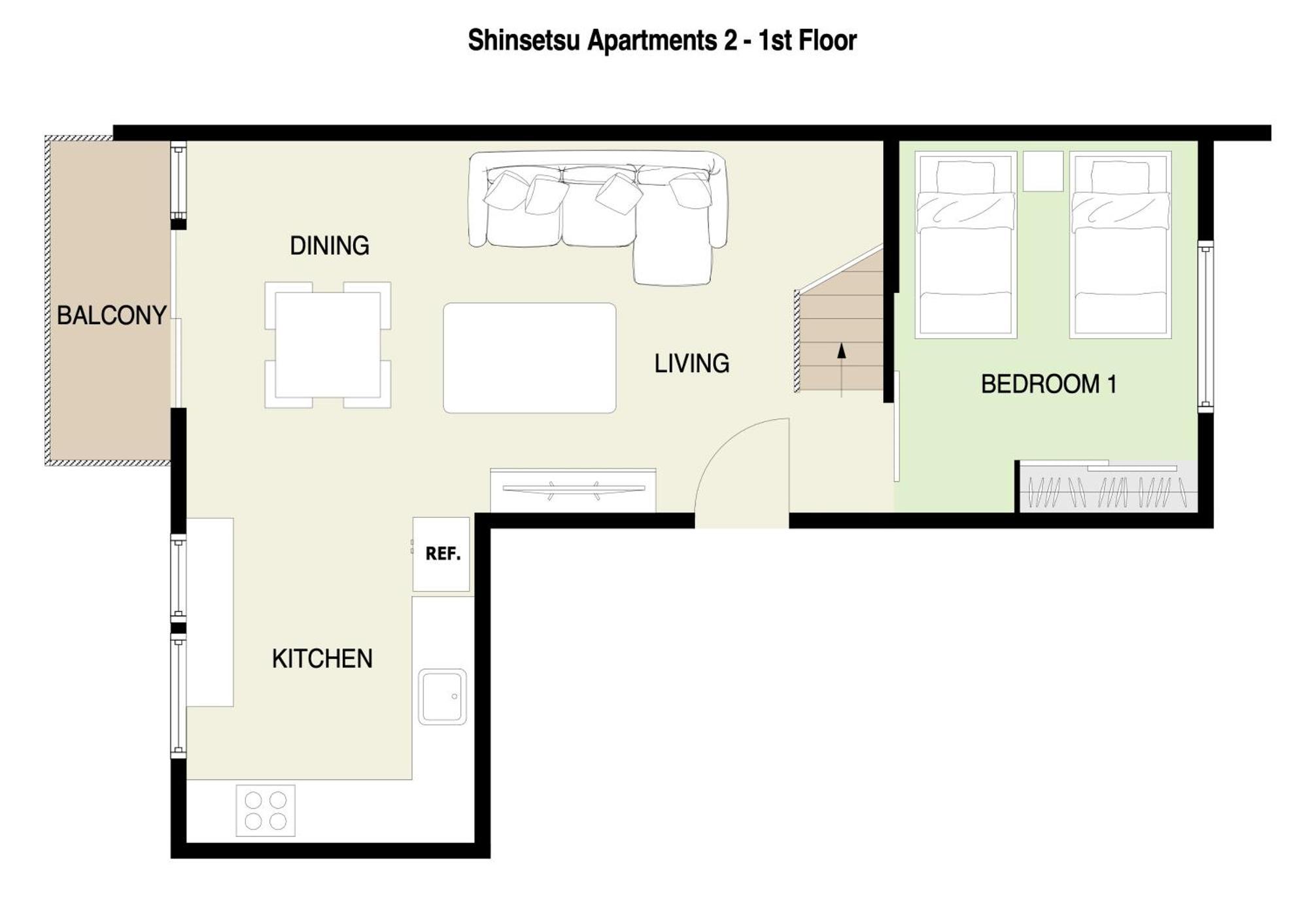 Shinsetsu Apartment Kutchan Phòng bức ảnh